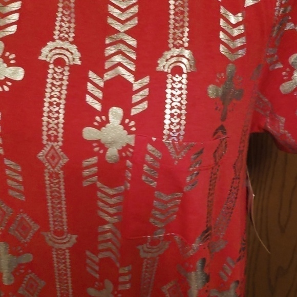 Nwt small red-orange elegant carly. Silver accents - Picture 2 of 4